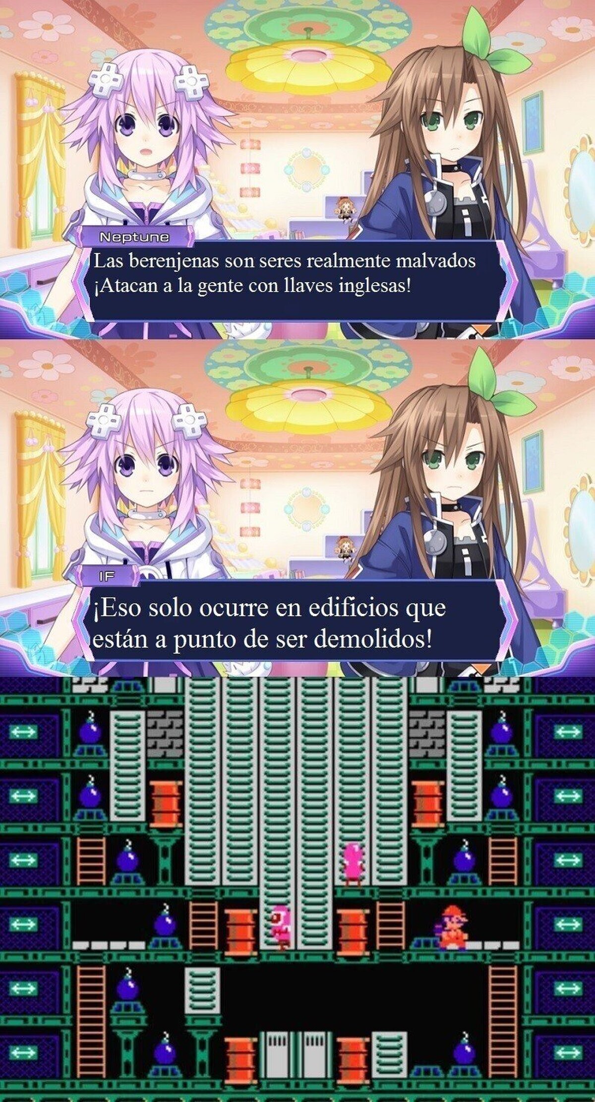 La maldad de las berenjenas no conoce limites.