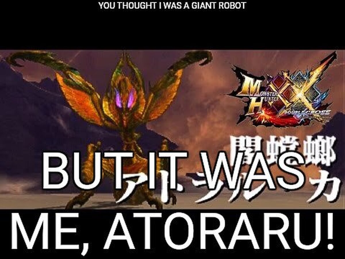 Os presento al boss final de MHXX