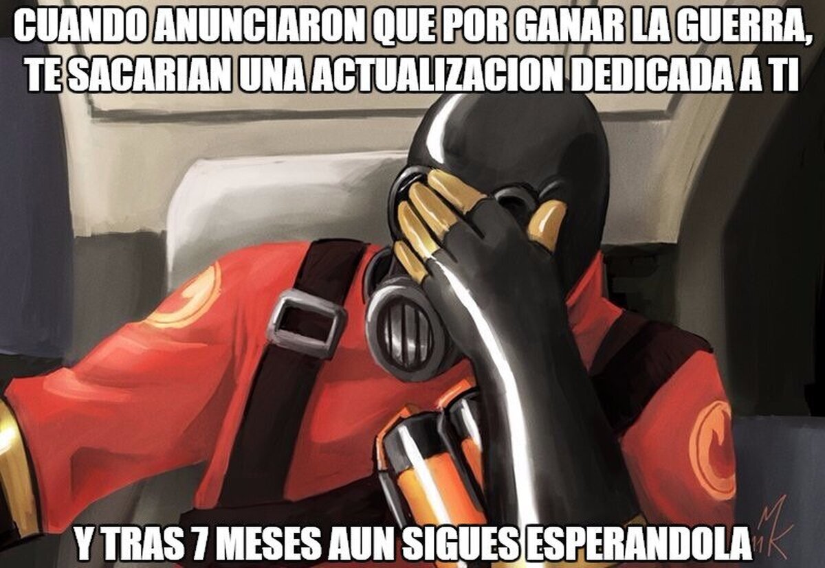 El pyro sigue esperando