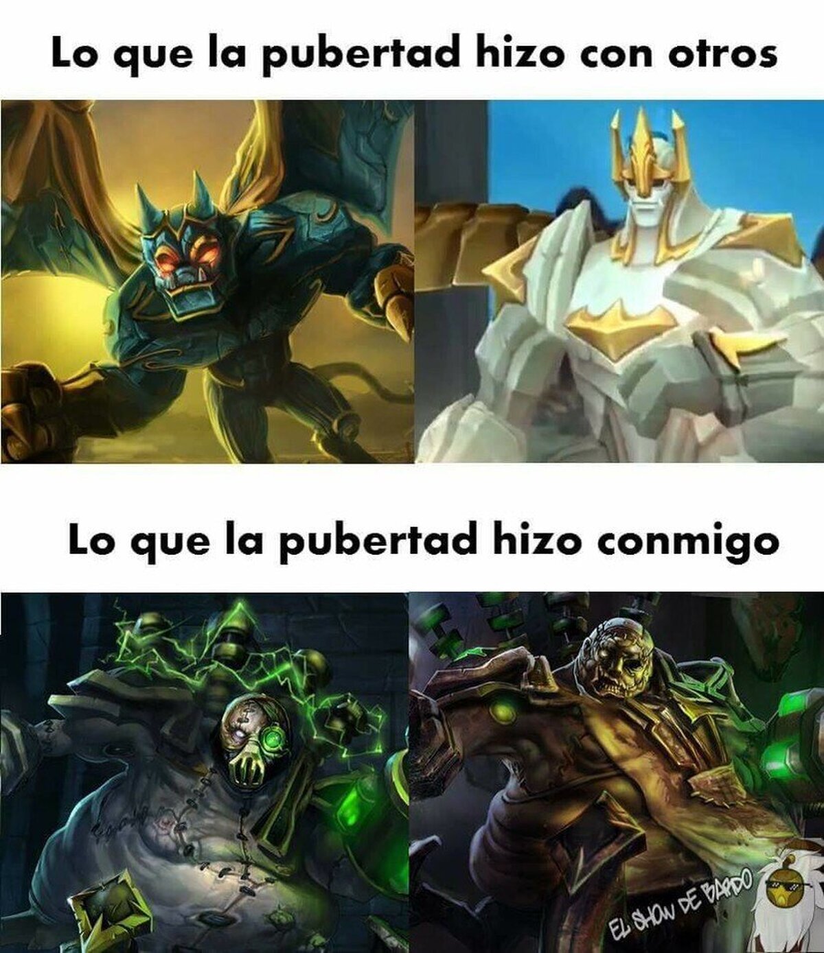 La pubertad es cruel a veces