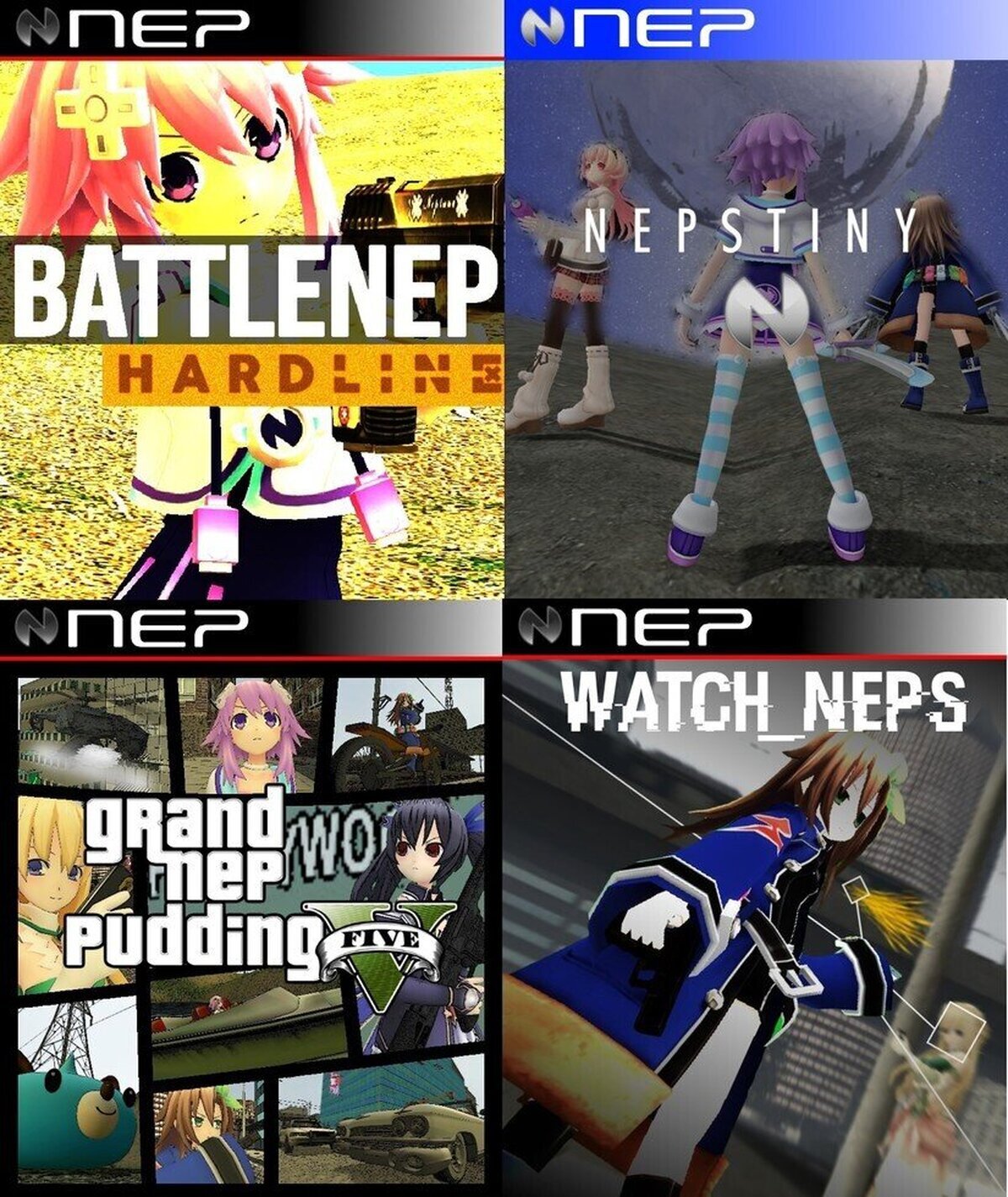 Los nuevos juegos de Idea Factory me resultan familiares...