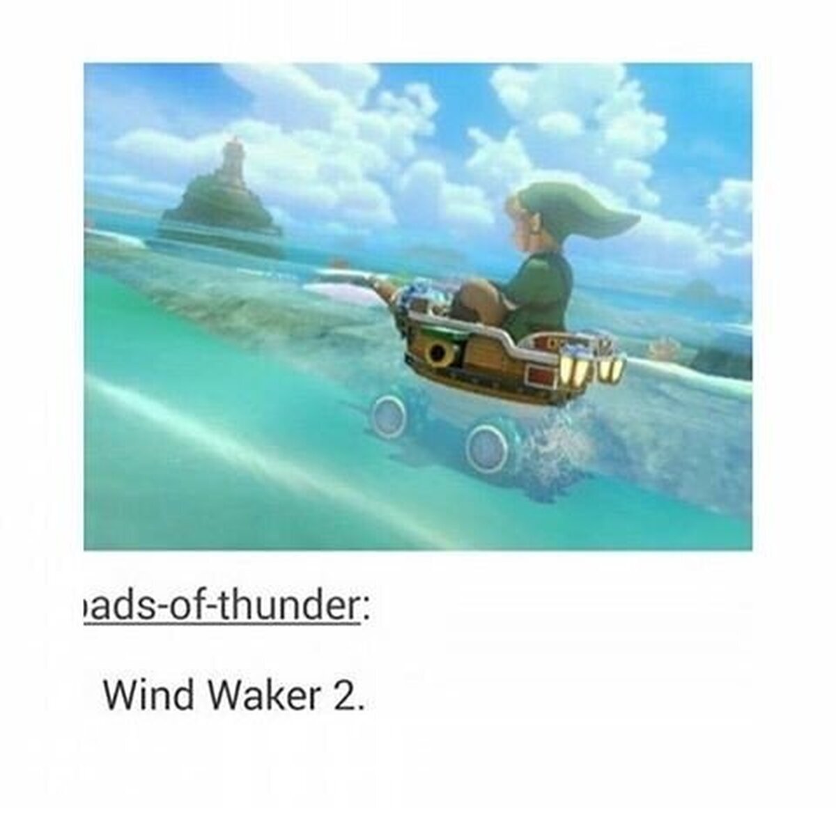 Se filtra imagen de posible secuela a Tloz: Wind waker para Switch