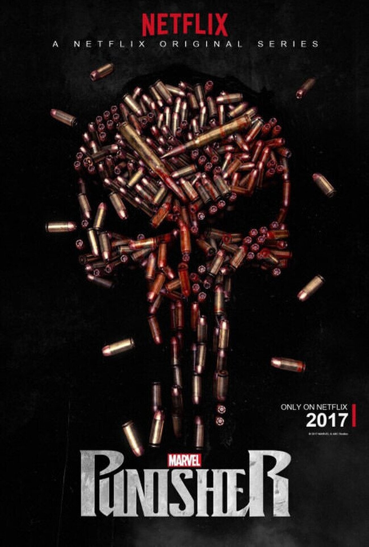 Primer poster de la serie de The Punisher en Netflix