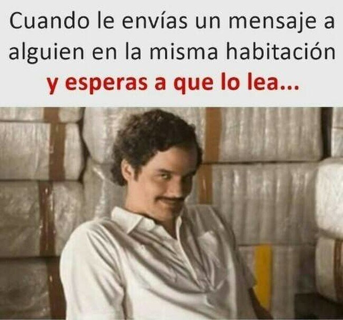 Y sabes que cuando lea se liará mucho