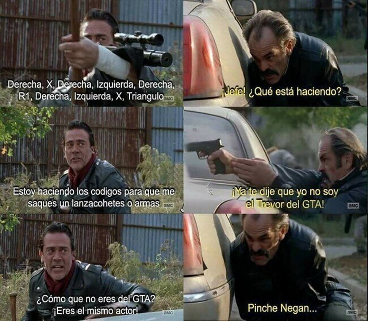 Si fuese Trevor el grupo de Rick no tendría nada que hacer