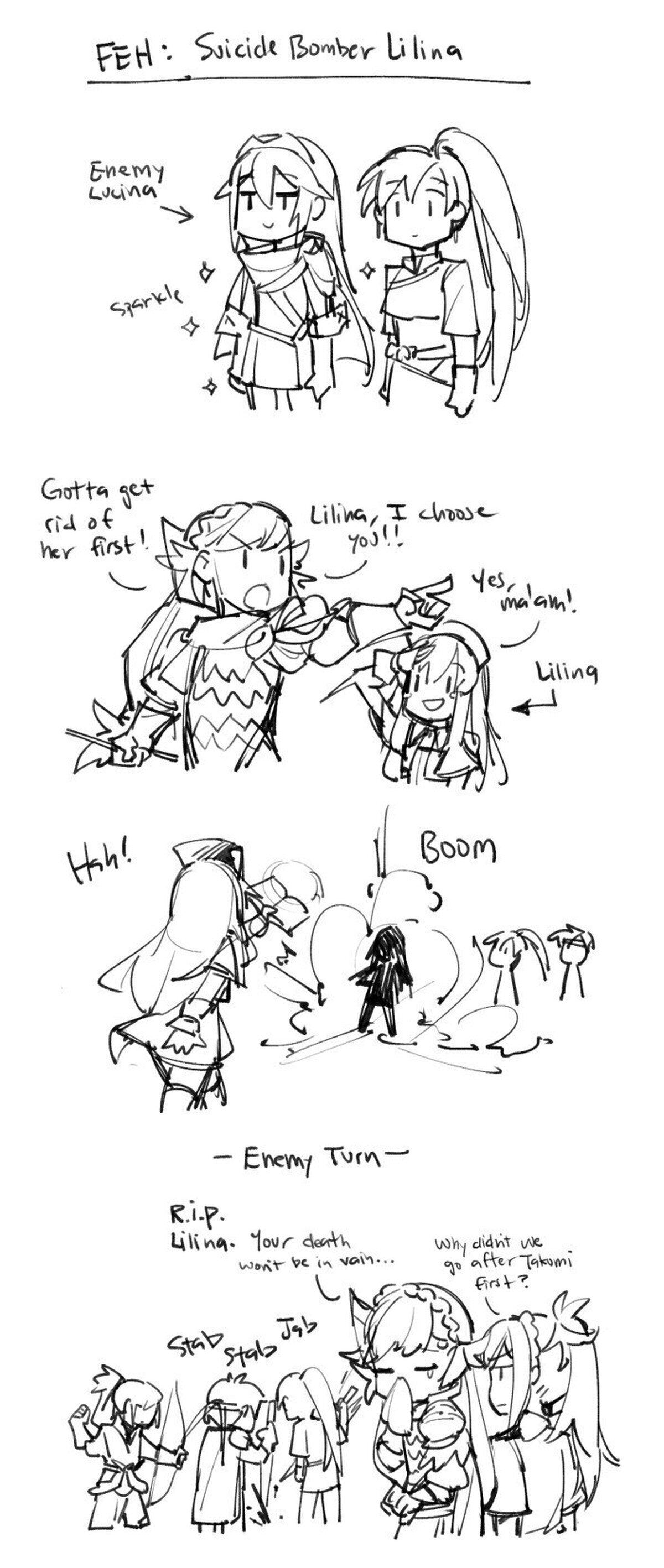 Jam&aacute;s olvidaremos tu noble sacrificio Lilina&hellip;