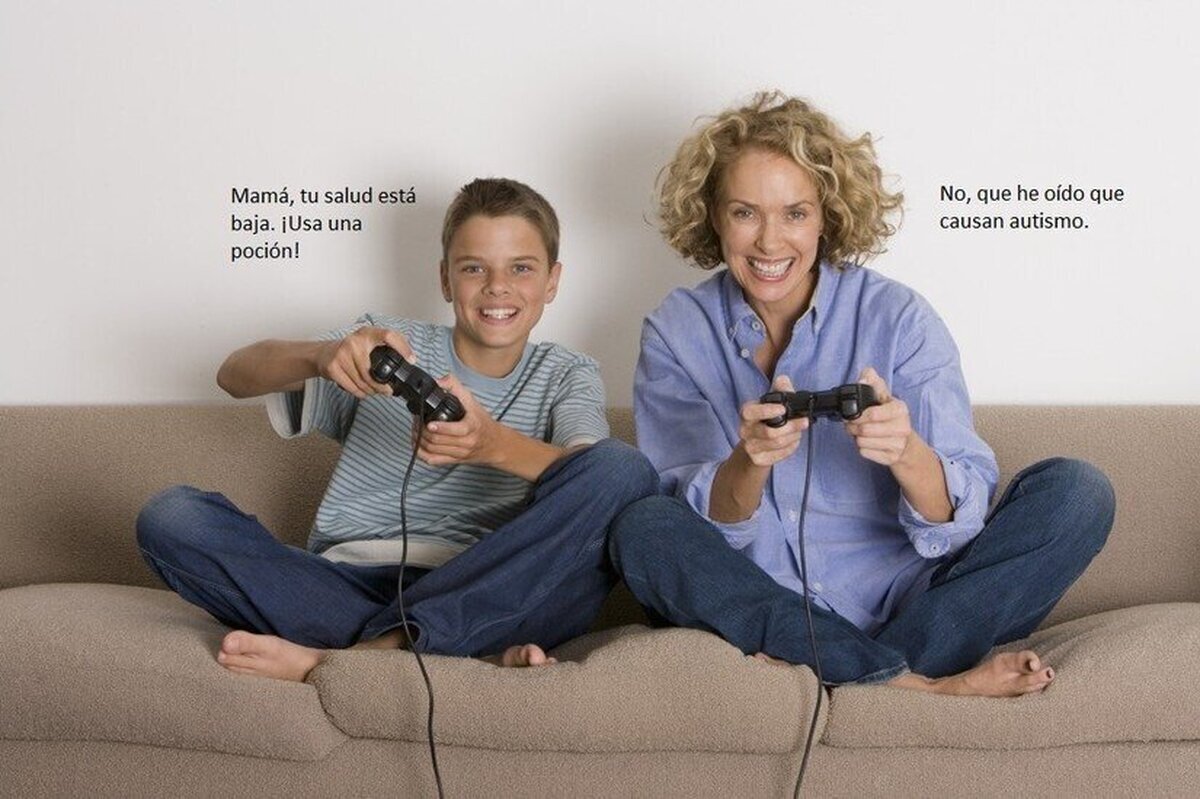 Si los padres jugaran a videojuegos