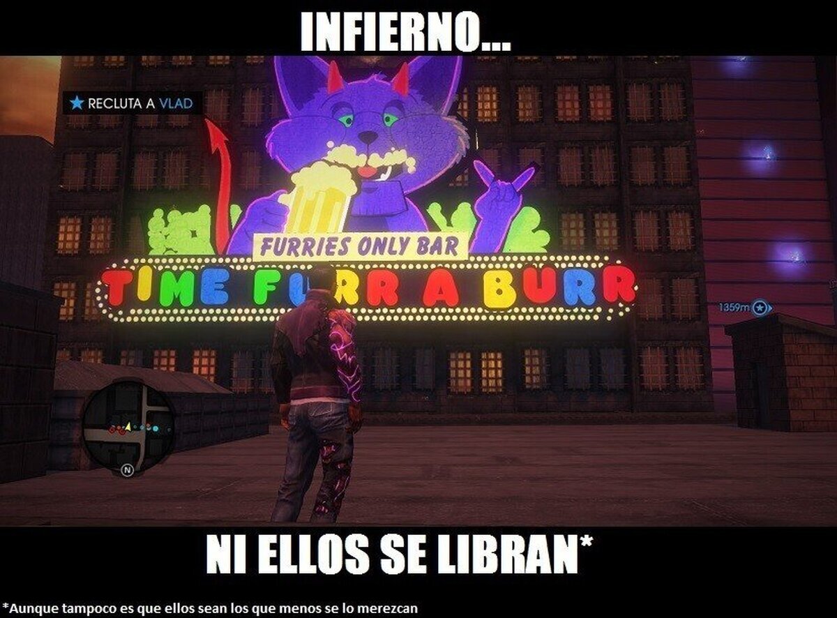 Todos tenemos un sitio reservado en el infierno