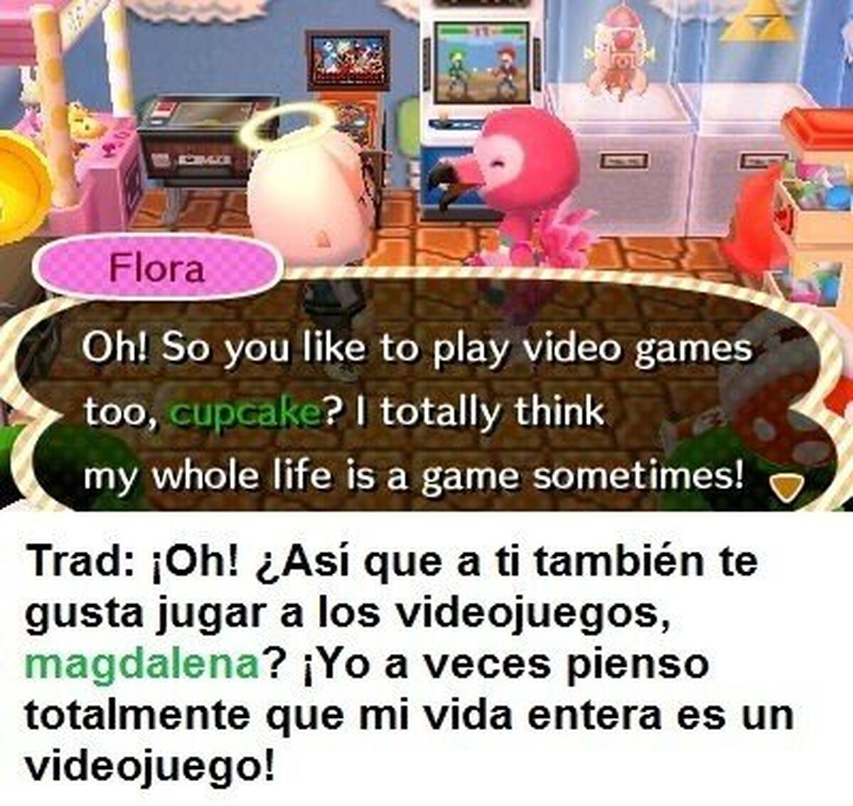 Tengo noticias para ti Flora...