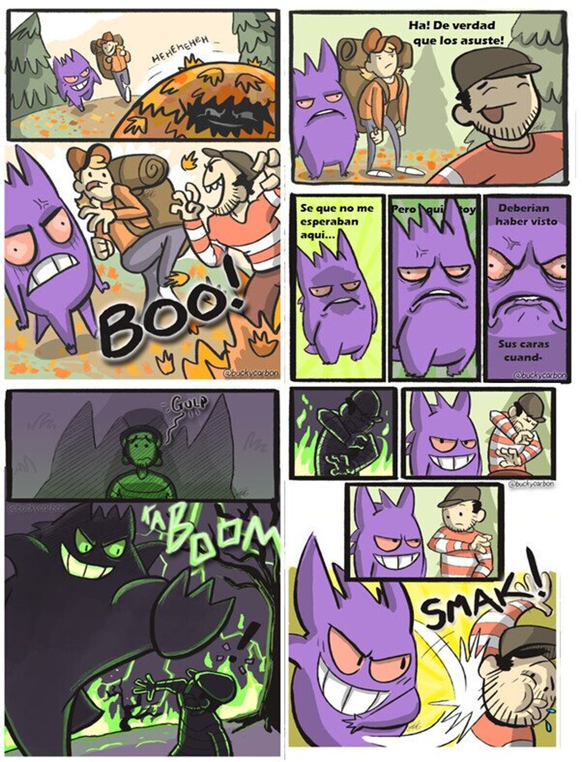 Gengar uso rencor. Por Buckycarbon