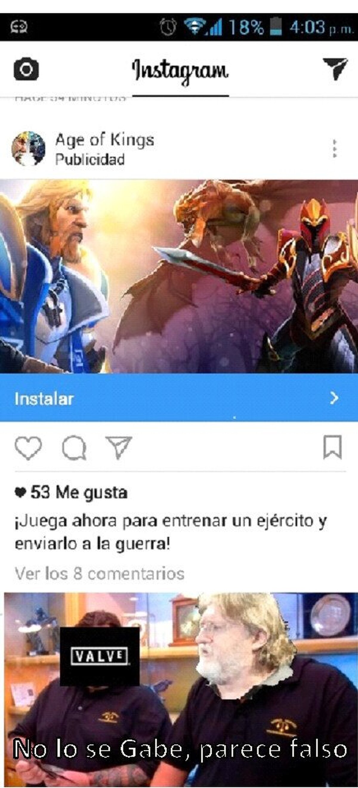 Busca una imagen de cualquier juego, nadie lo notará
