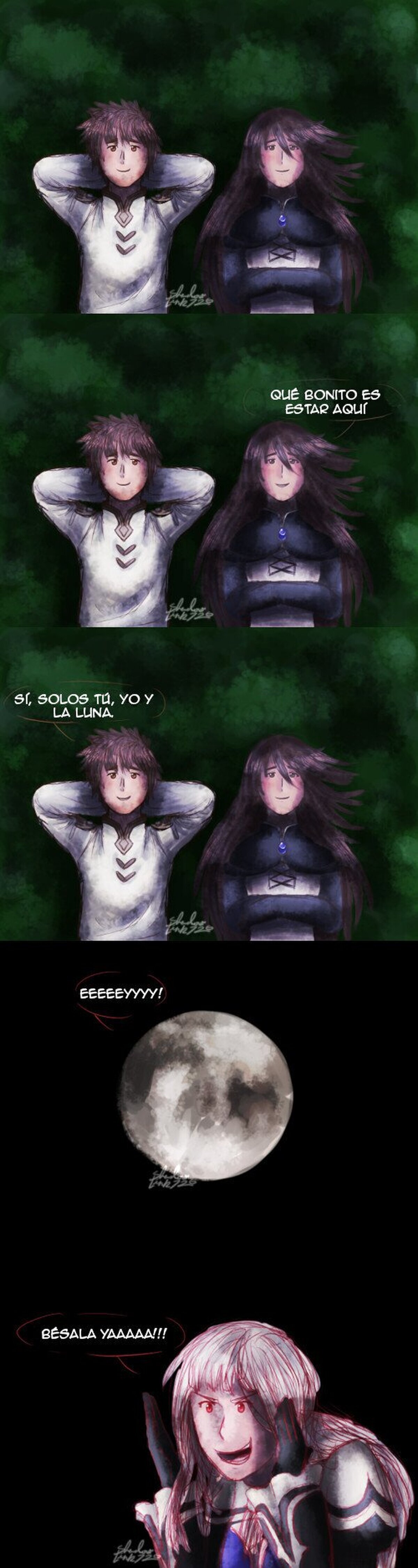 Lo que tiene vivir en la luna, por Shadowlink720