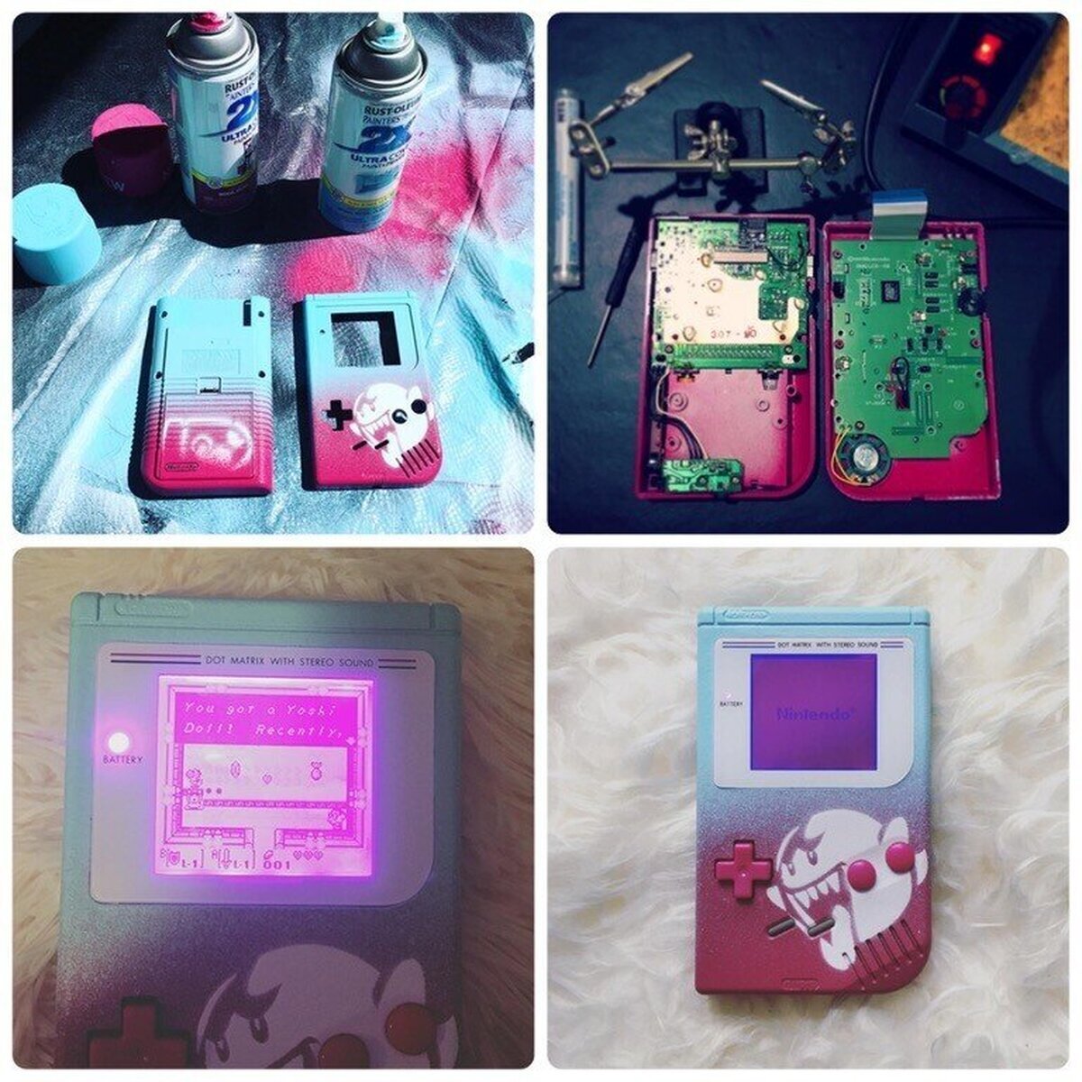 Cómo convertir tu vieja Game Boy en una obra de arte