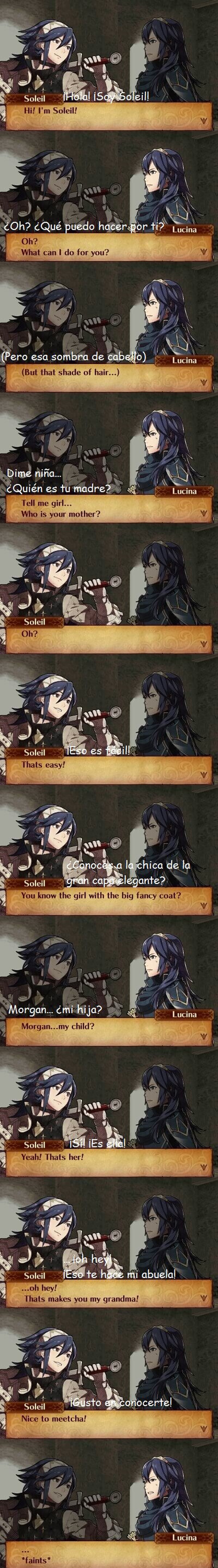 Al parecer Chrom no es el único que es abuelo a los 21 años