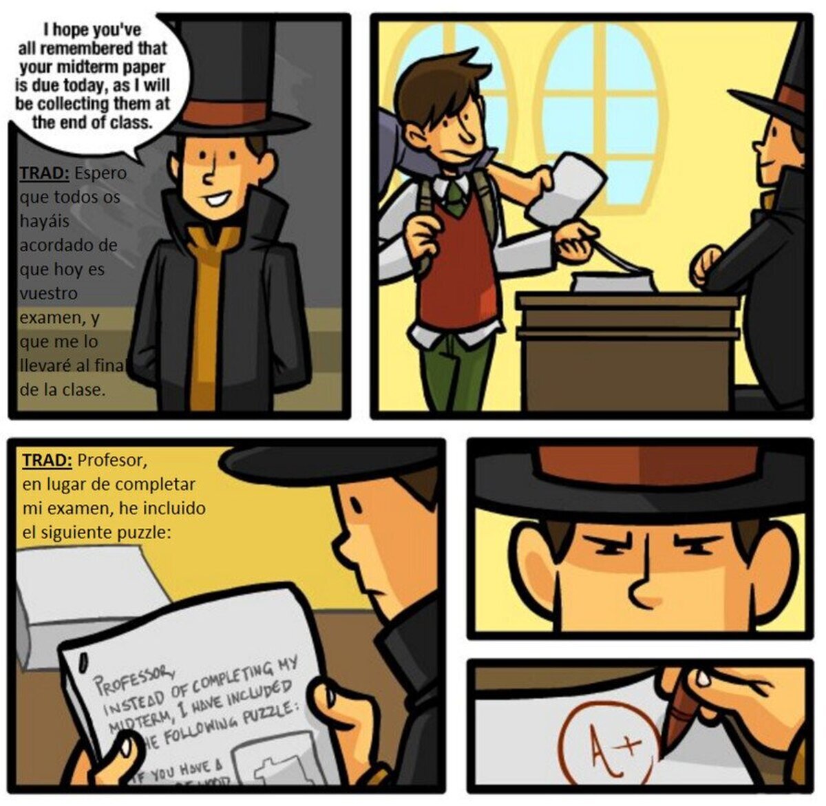 Cómo aprobar un examen de arqueología de Hershel Layton
