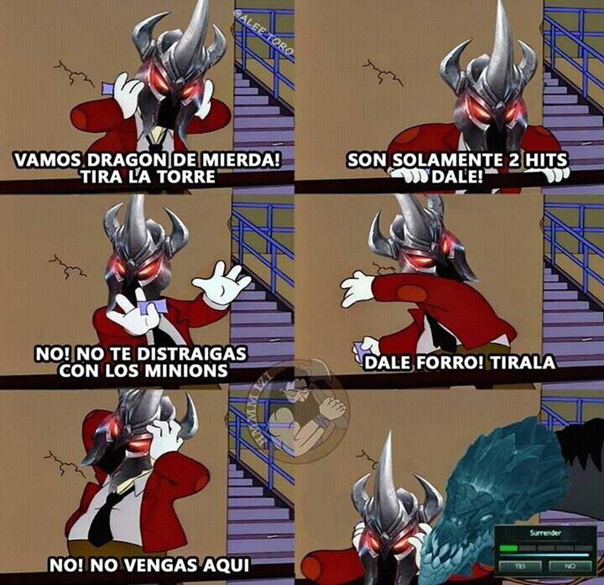 Lo que sufren todos los main mordekaiser