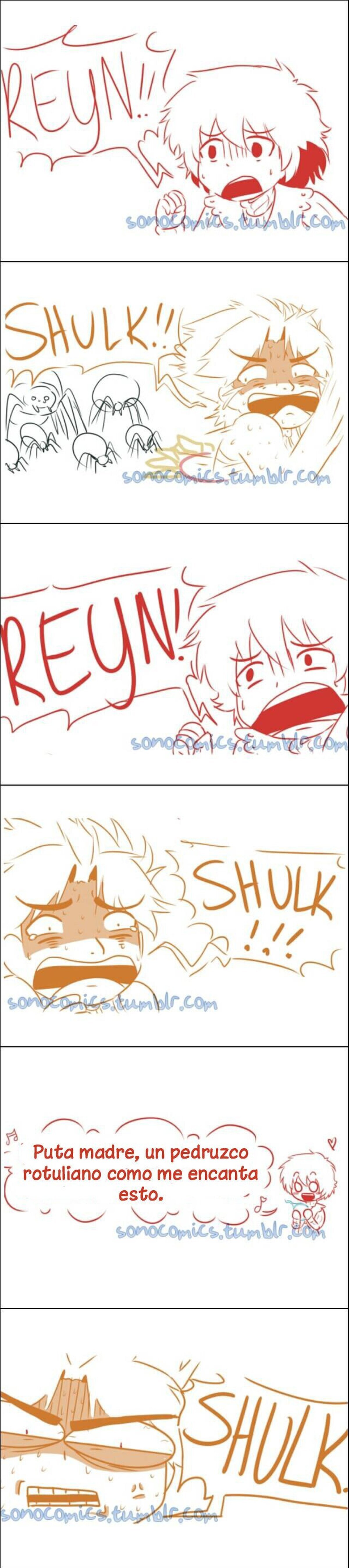 Shulk sera mejor que te apresures. Por sonocomics