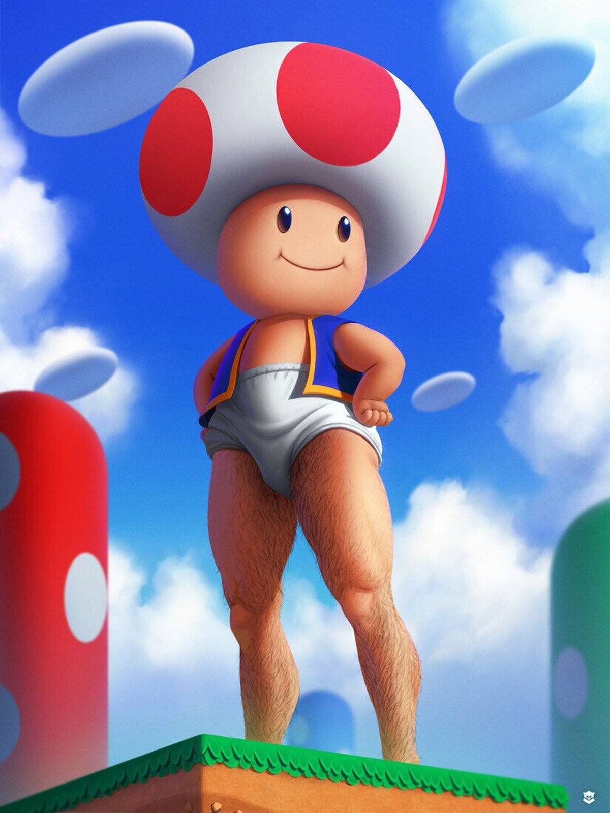 ¿Qué piensas del nuevo look de toad?