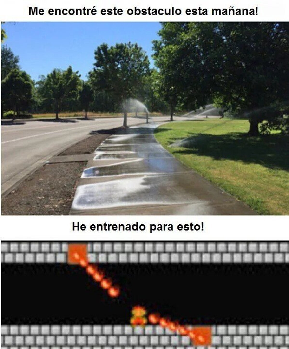 Lástima que no hay respawn en la vida real