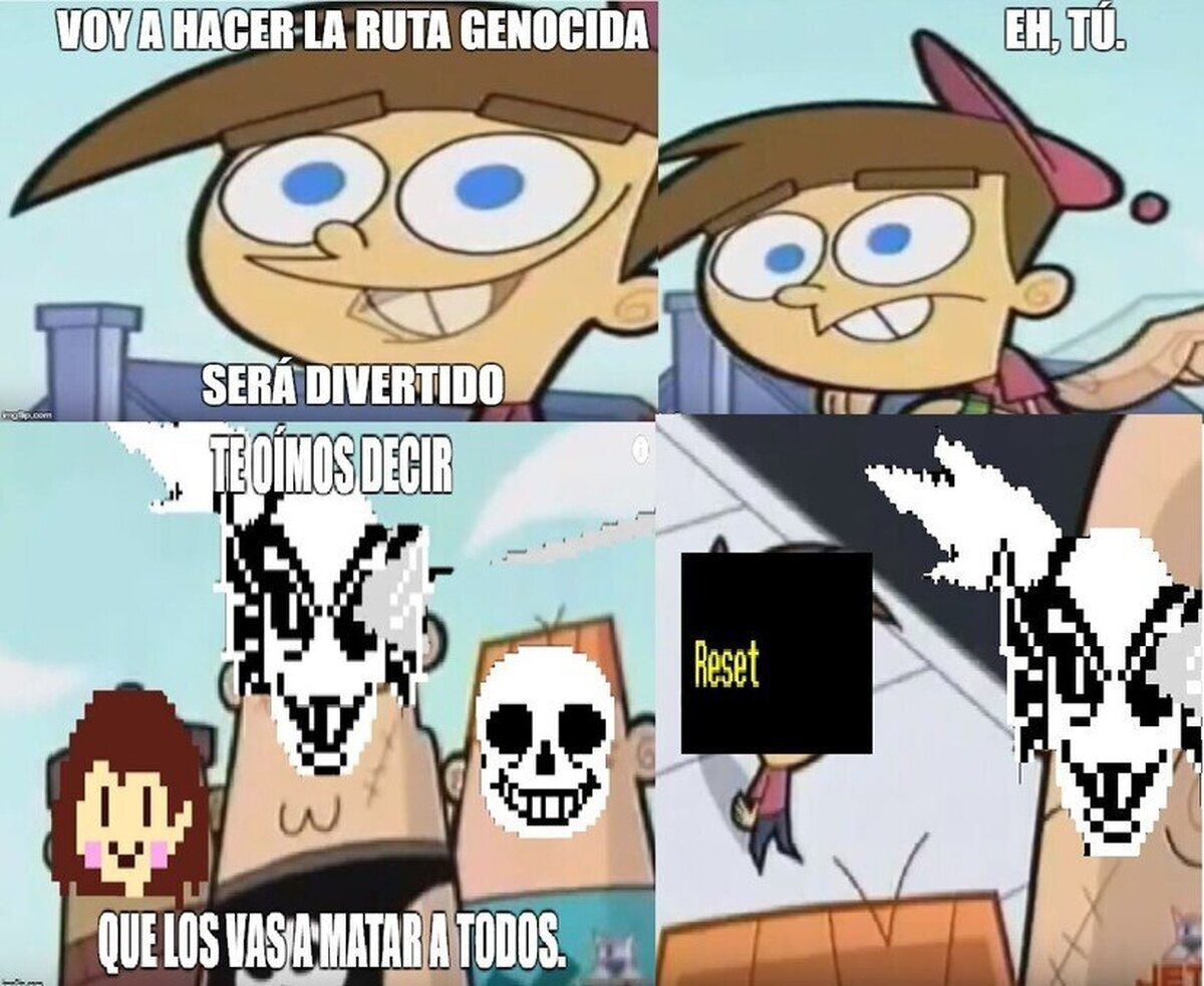 Cuando haces la ruta genocida la primera vez