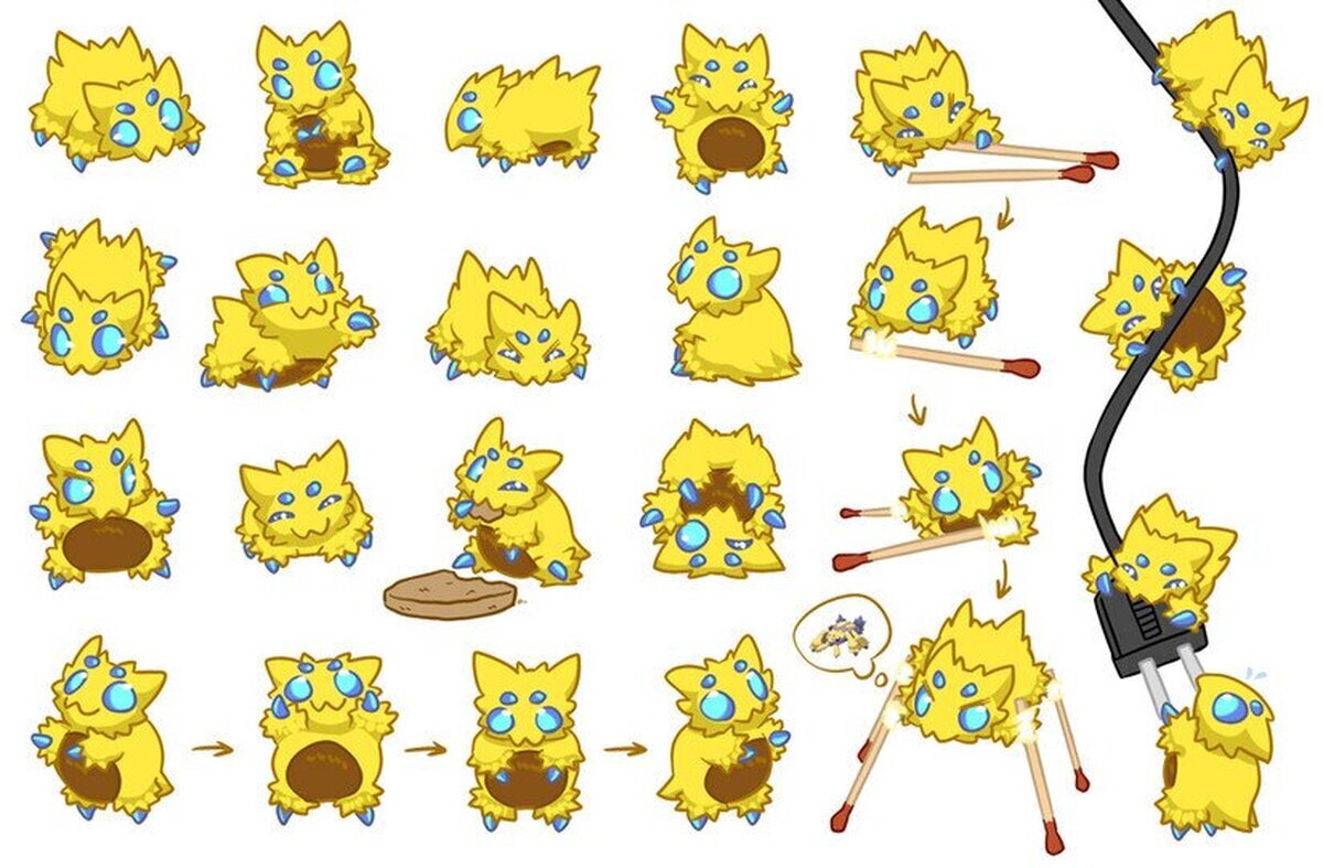 Consigue un adorable Joltik como estos