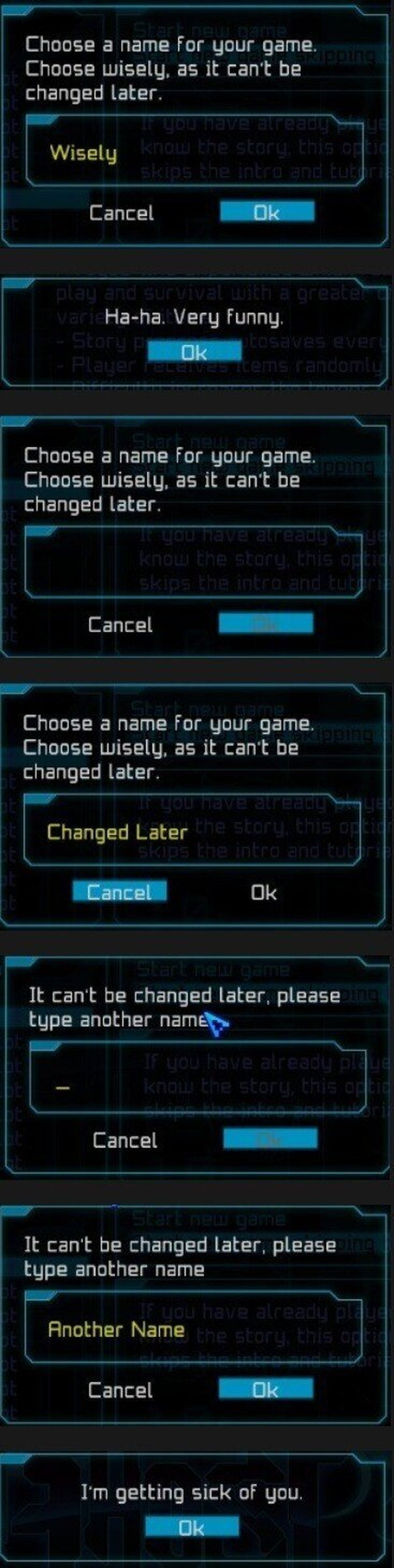 Cuando te quieres pasar de listo con el juego pero...