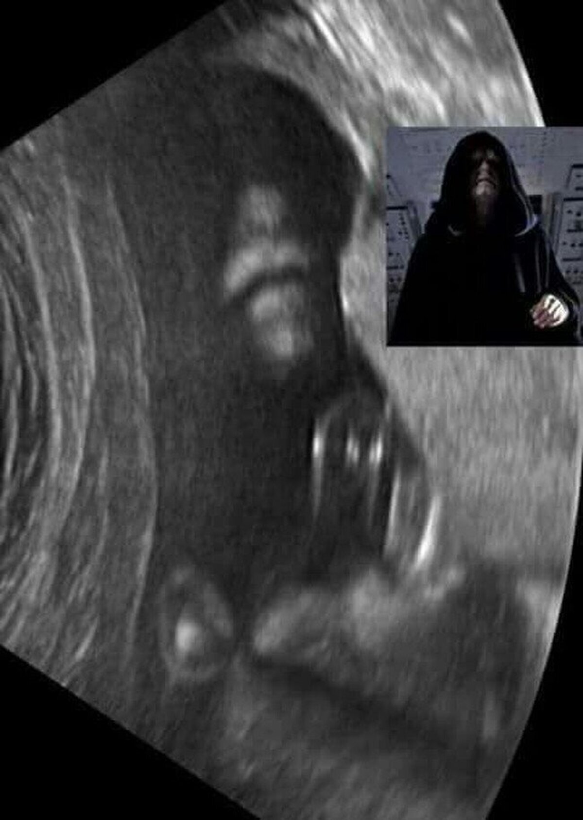 Algo me dice que este niño se dejará llevar por el lado oscuro