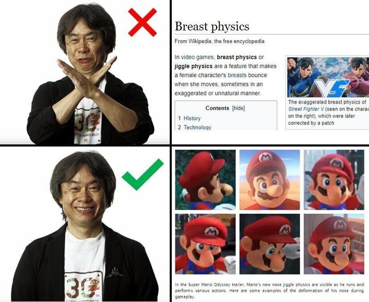 Shigeru Miyamoto sabe lo que le gusta