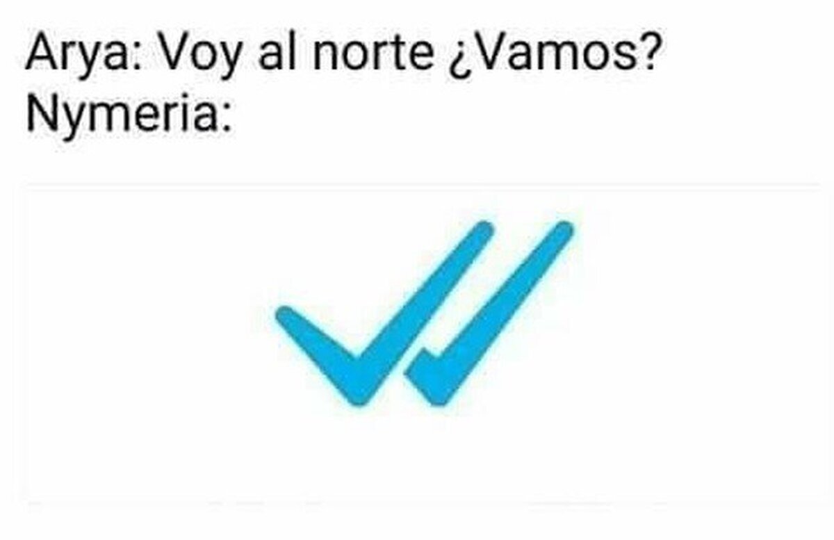 Nymeria tiene el corazón de hielo