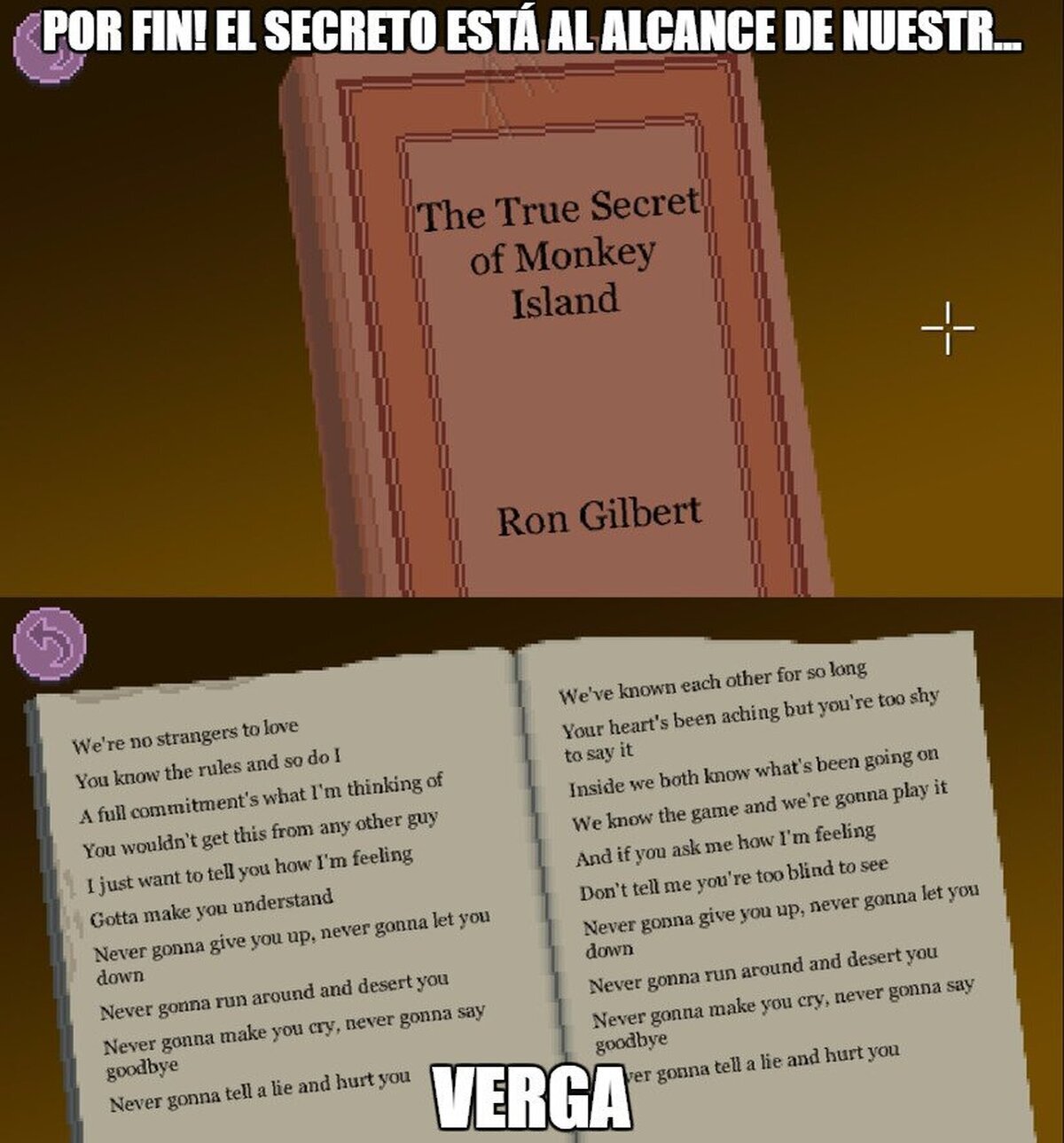 Por fin! el secreto es revel... verga
