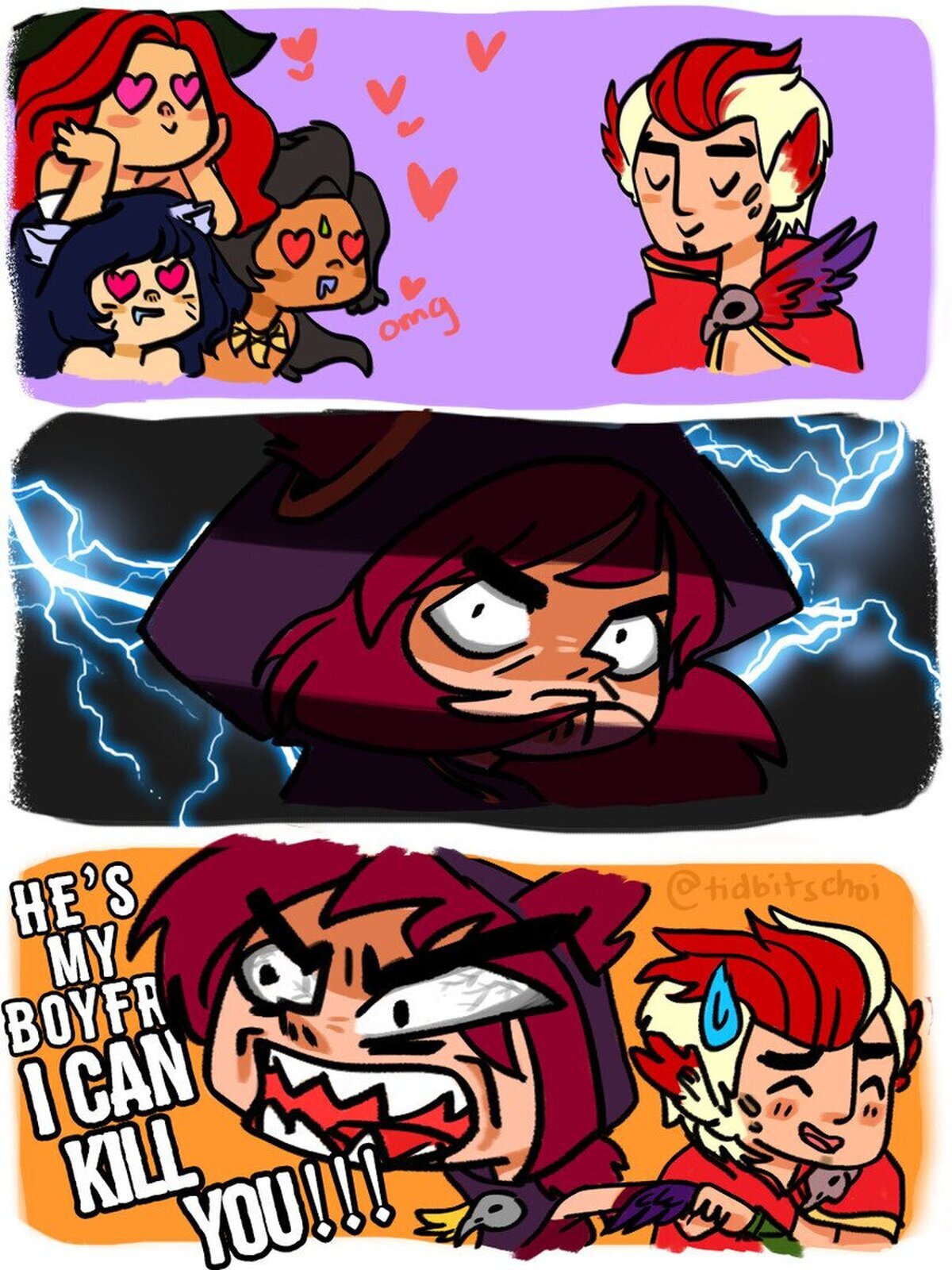 El problema de las parejas en los videojuegos, por charlesgwenart 
