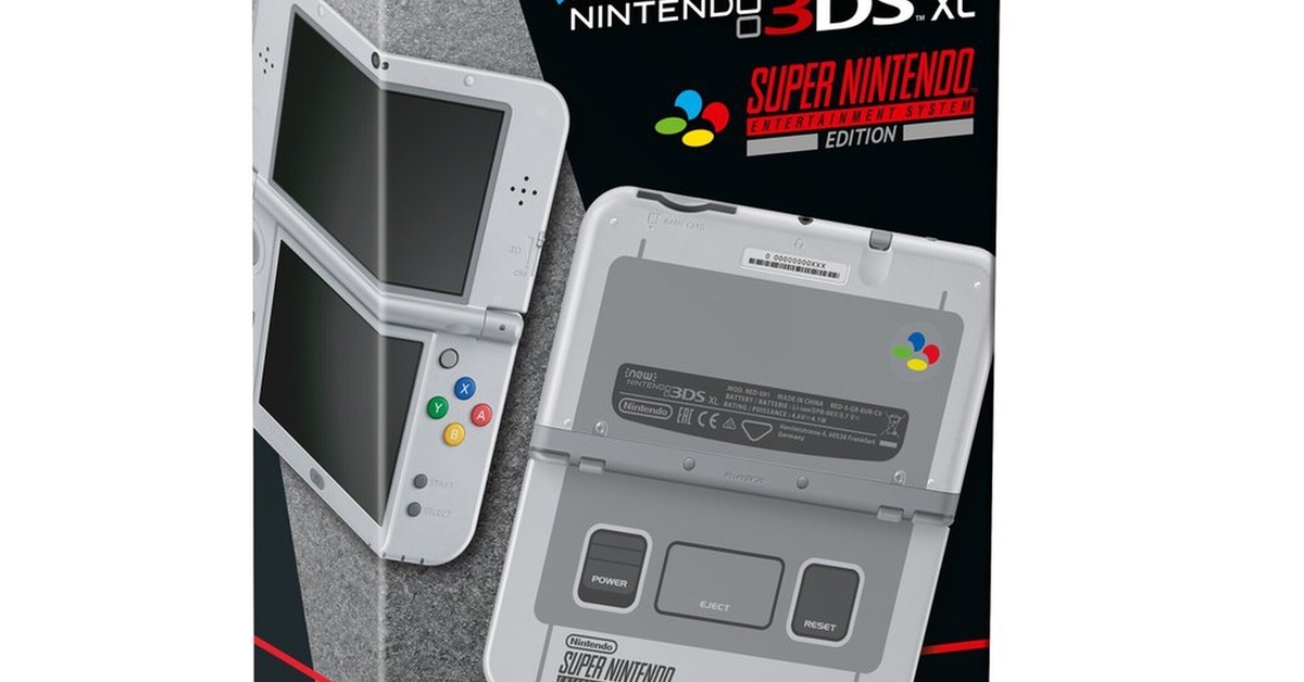New Nintendo 3DS XL presenta su edición especial SNES