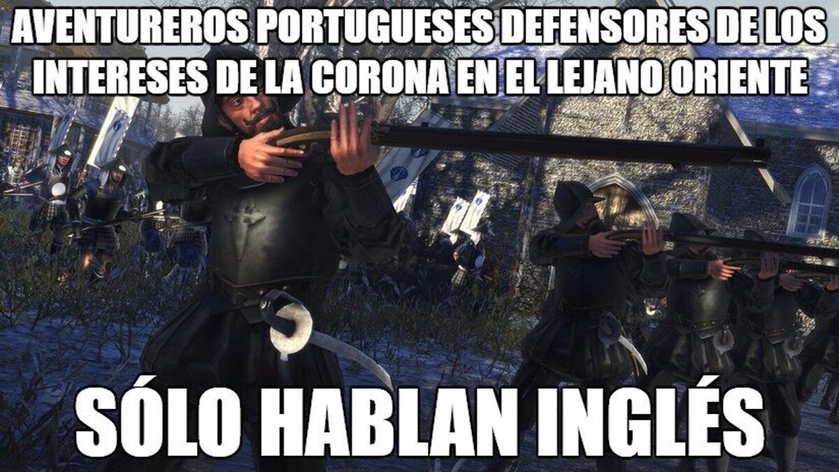 Unos portugueses muy anglófonos