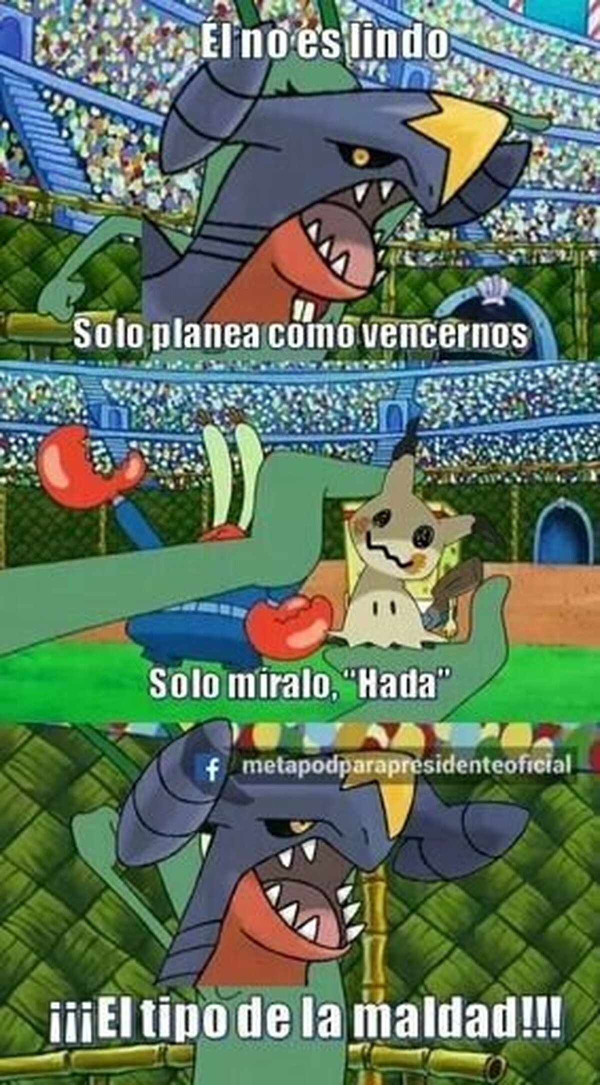 Esos ojos de odio e ira lo dicen todo...