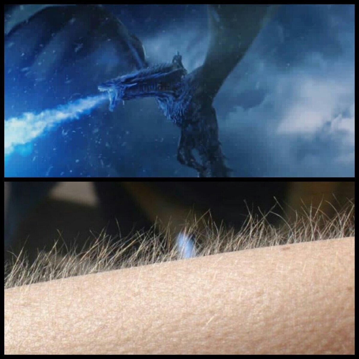 Los pelos de punta con Viserion