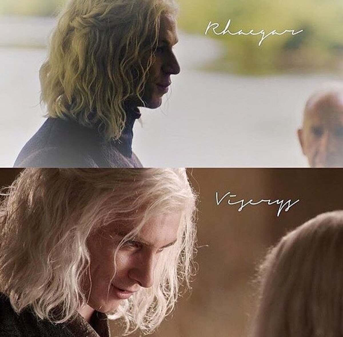 El parecido entre Rhaegar y Viserys