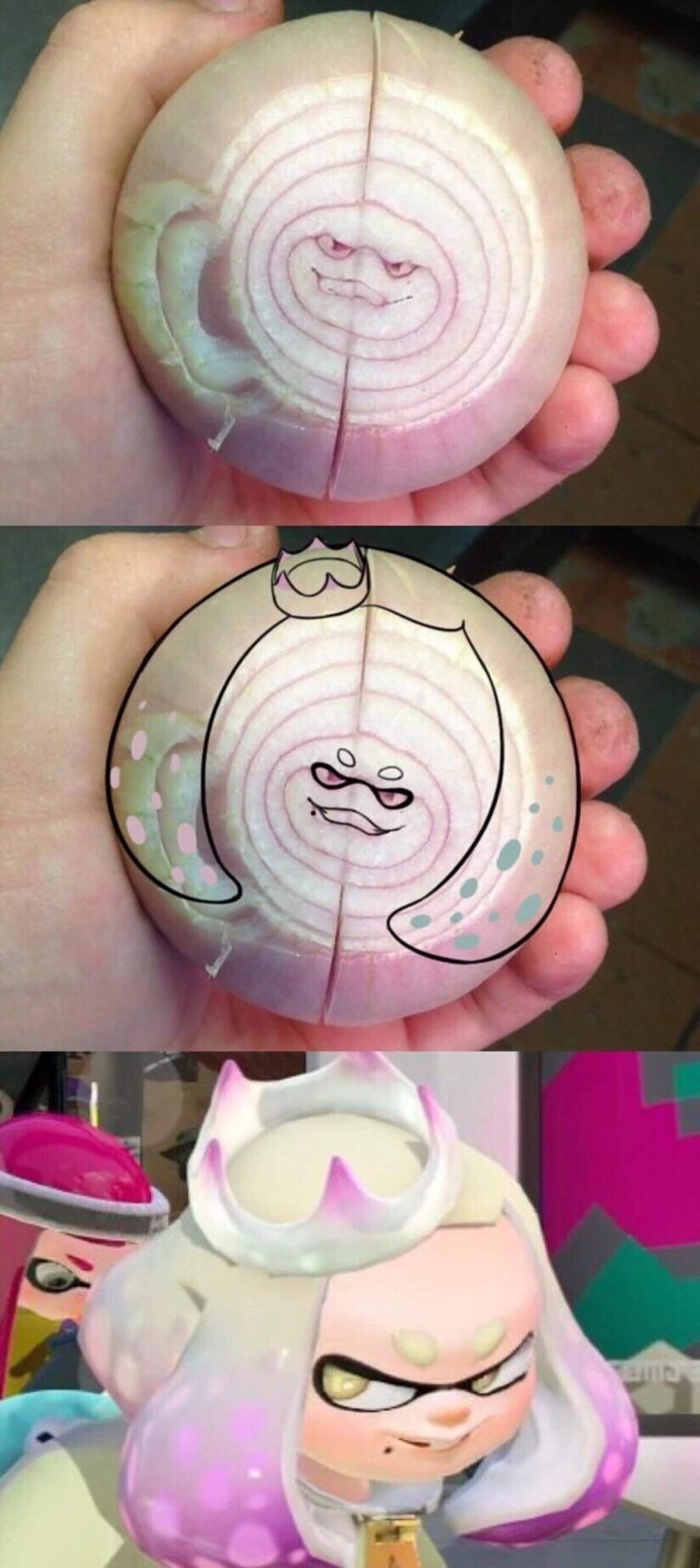 Primera vez que una cebolla me hace llorar de risa 