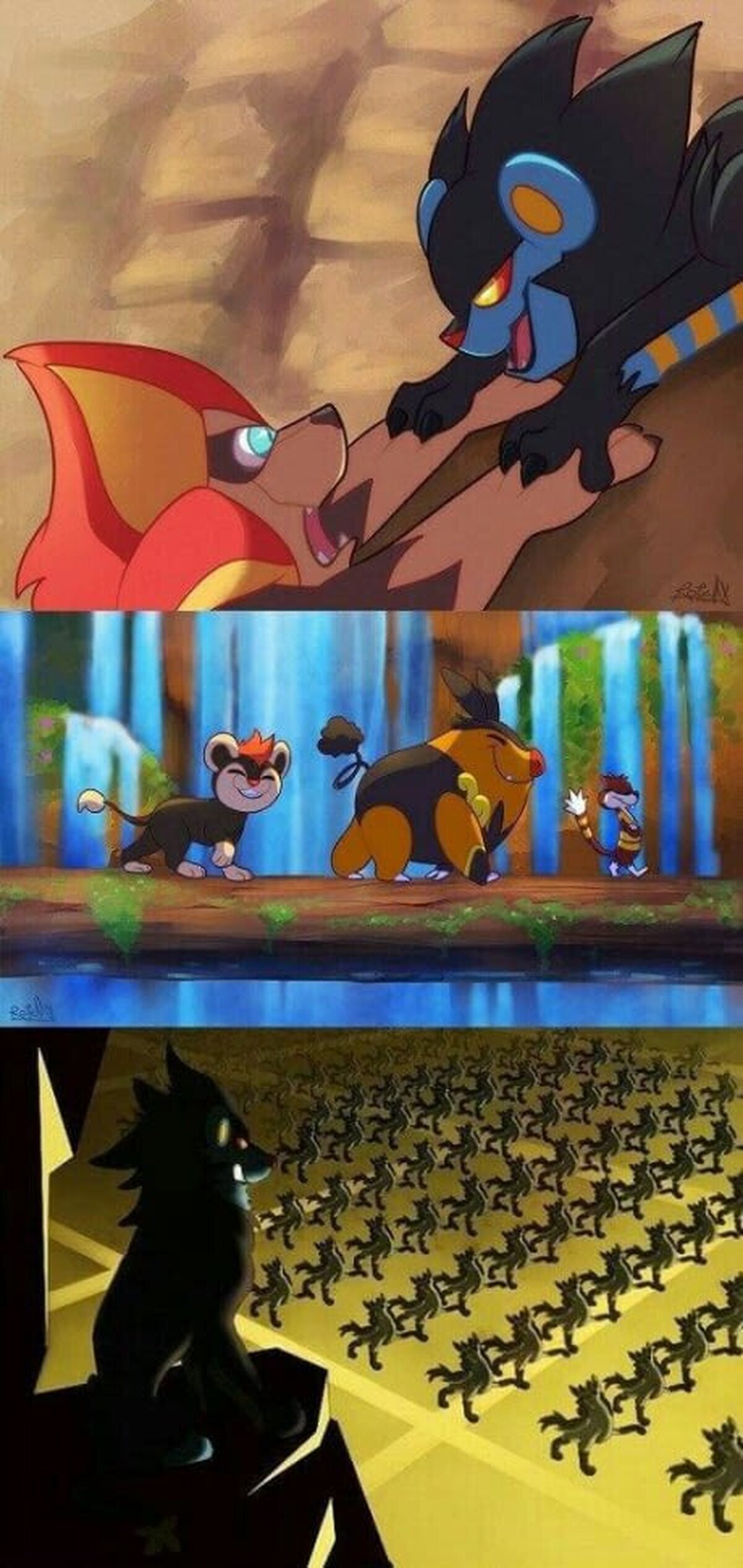 El Rey Pyroar próximamente en tu poke-cine mas cercano