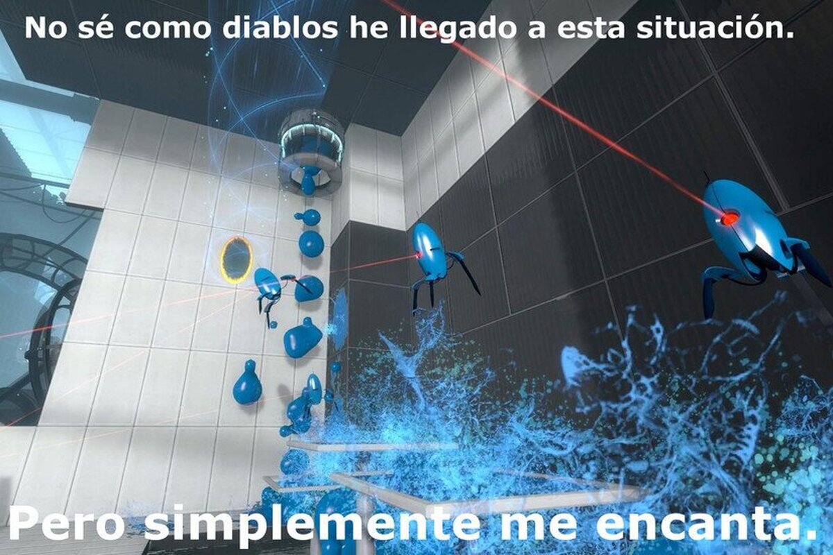 Aunque creo que las torretas no están para nada de acuerdo conmigo