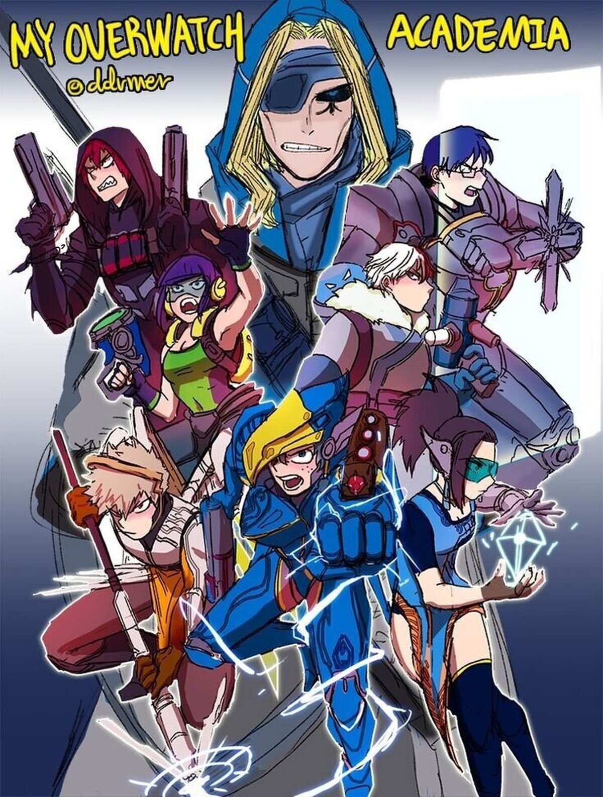 Algo me dice que el autor de este crossover es fujoshi 