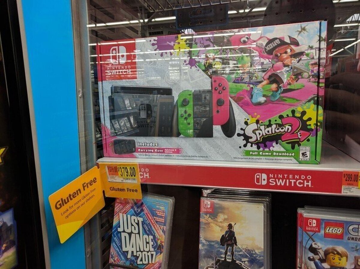 Corre a comprar una Switch. AHORA SIN GLUTEN