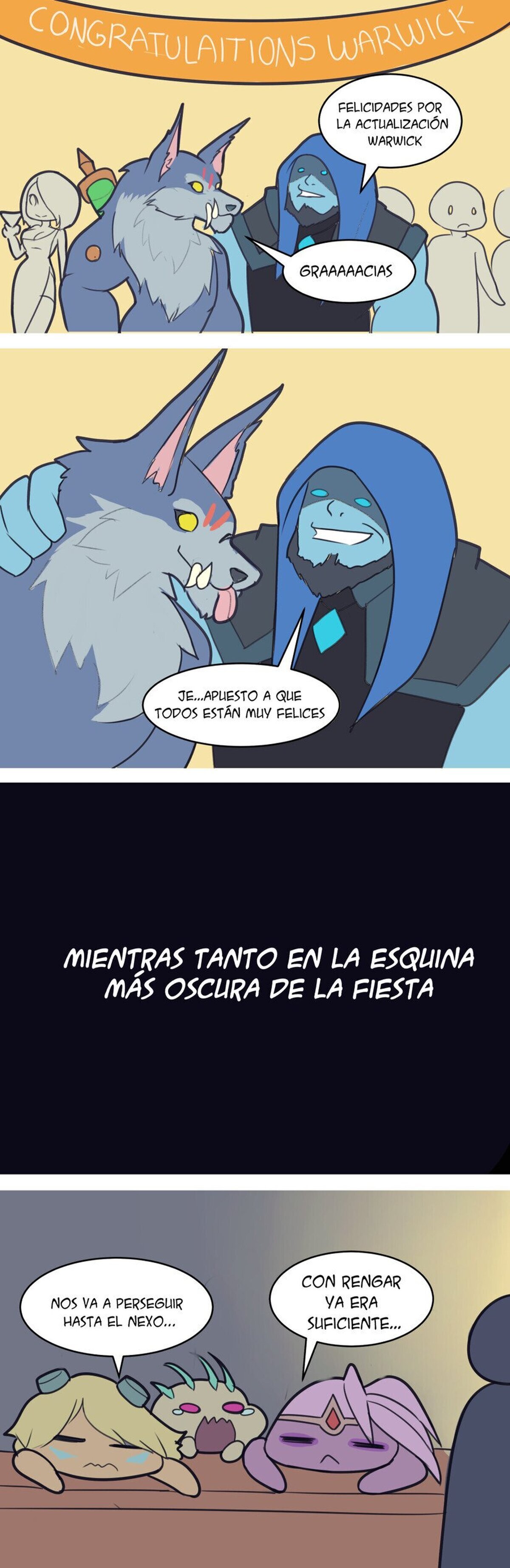 A muchos no le gusto el rework de Warwick