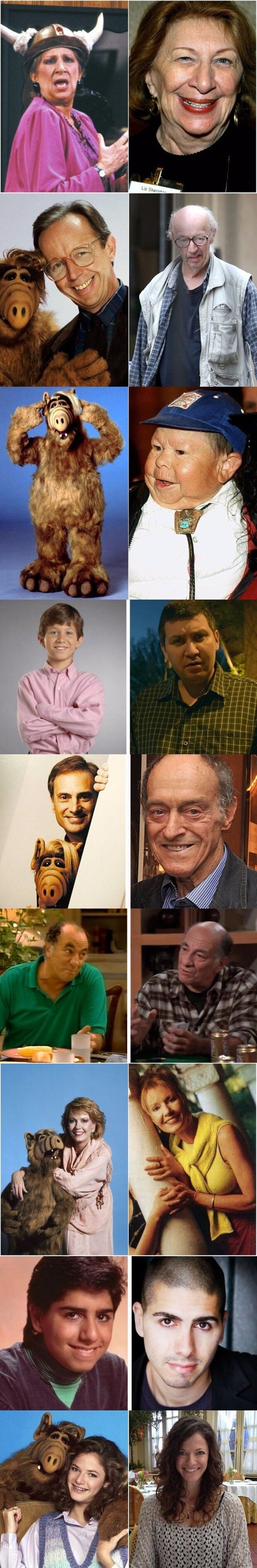 Así están los personajes de la serie Alf, 30 años después