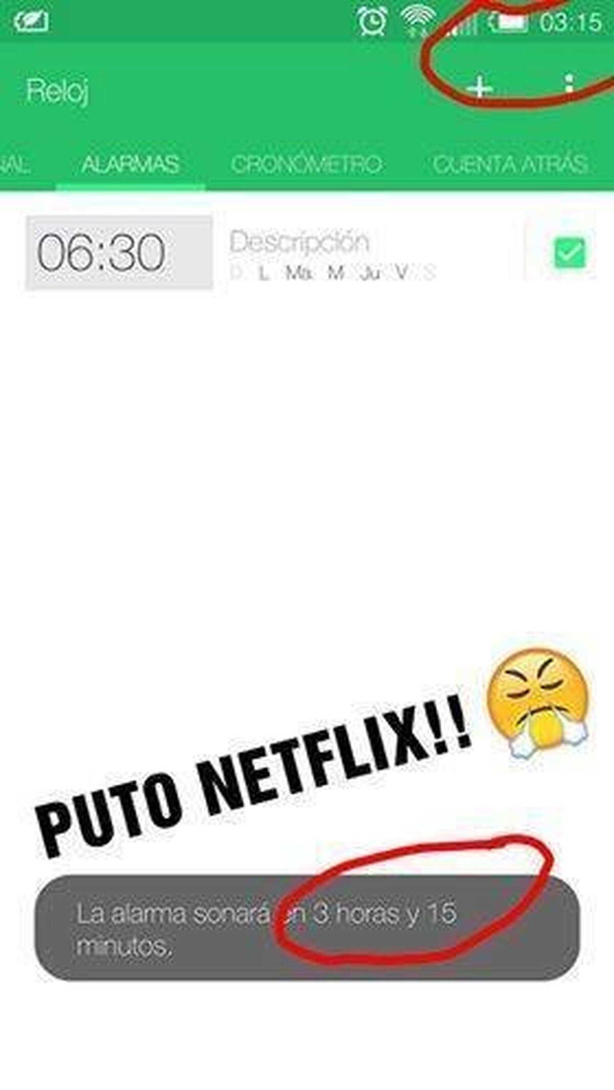 Maldito seas...
