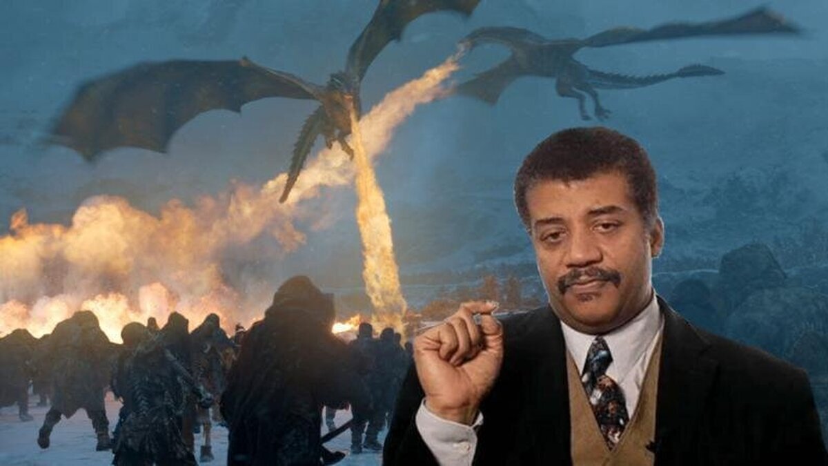 Neil DeGrasse Tyson explica científicamente los dragones de Juego de Tronos