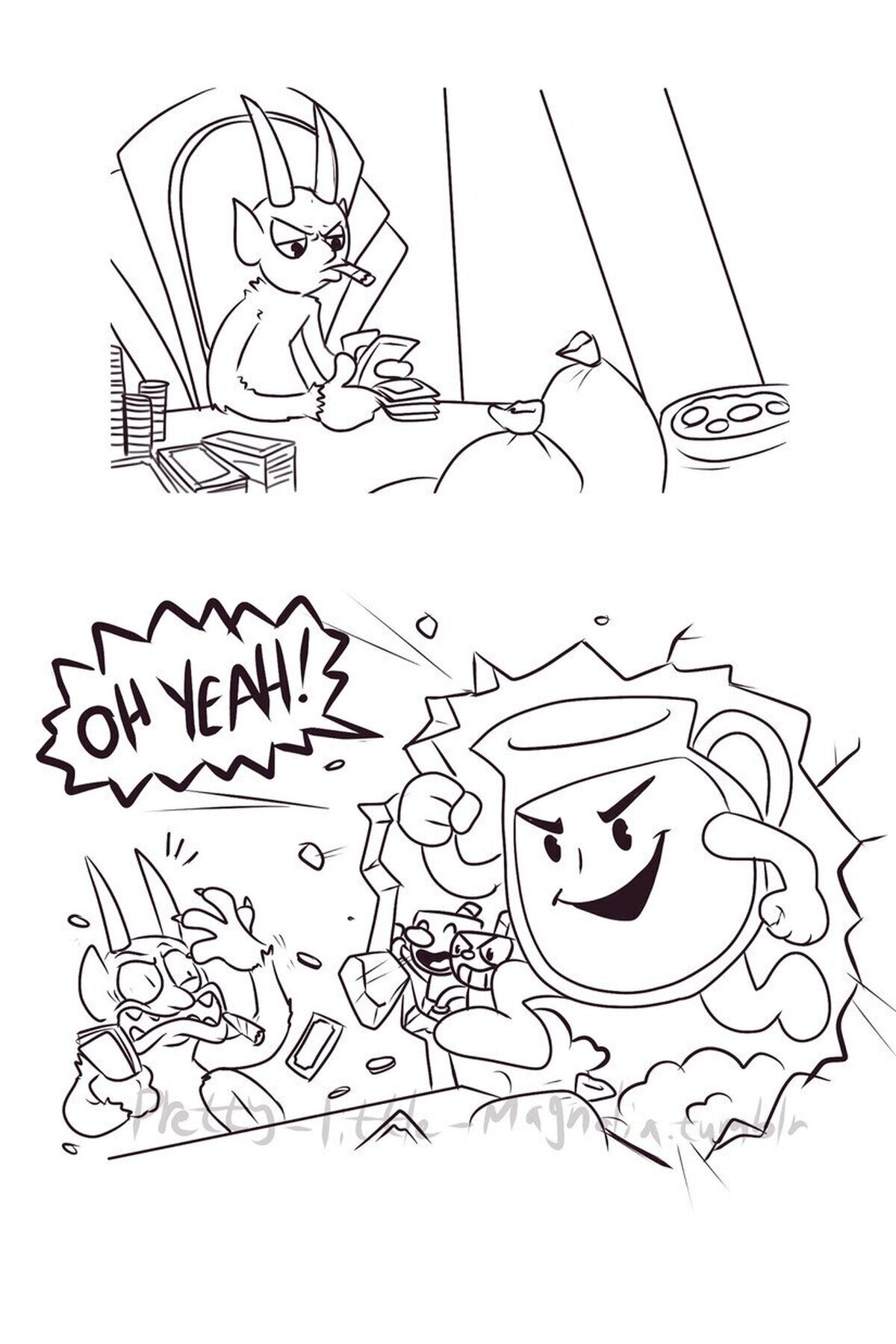 El primo ha ayudado con los contratos