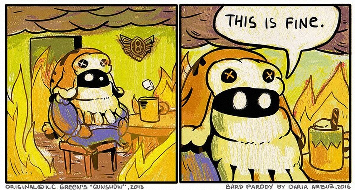 Cuando tus compañeros son malos pero prefieres no flamear