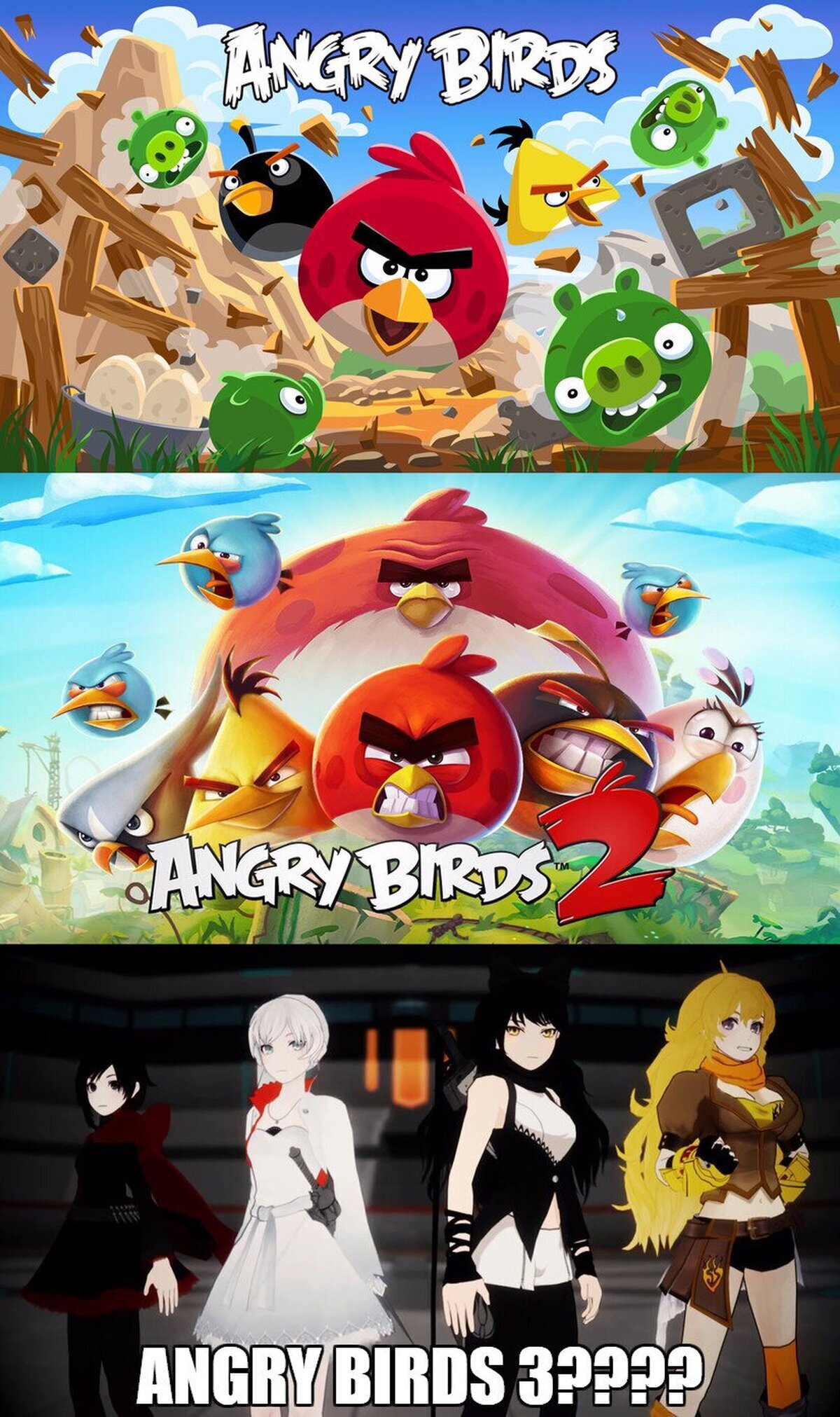 Aunque Angry Birds 2 sea decepcionante, Espero que en el 3 mejore todo (LITERALMENTE)