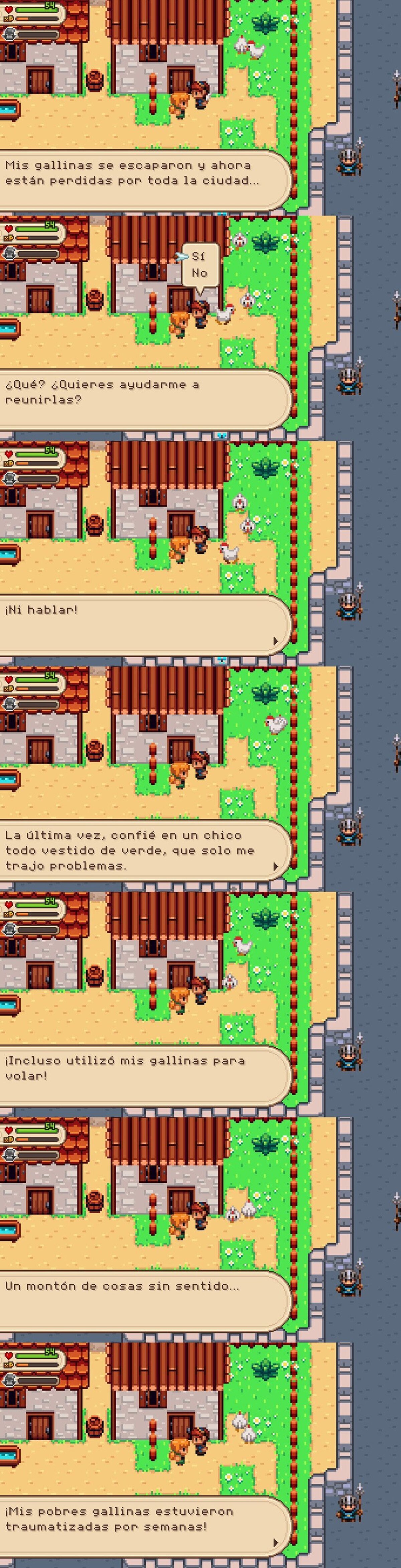 ¿Quien sera ese malvado maltratador de gallinas?
