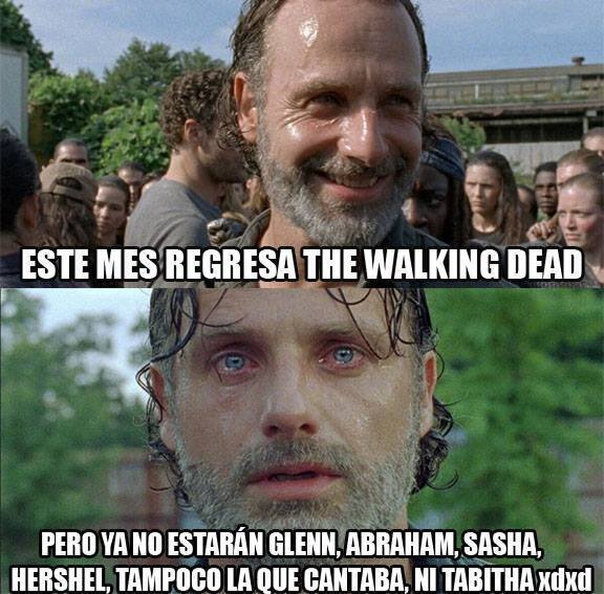 Me duele sobretodo lo de Tabitha